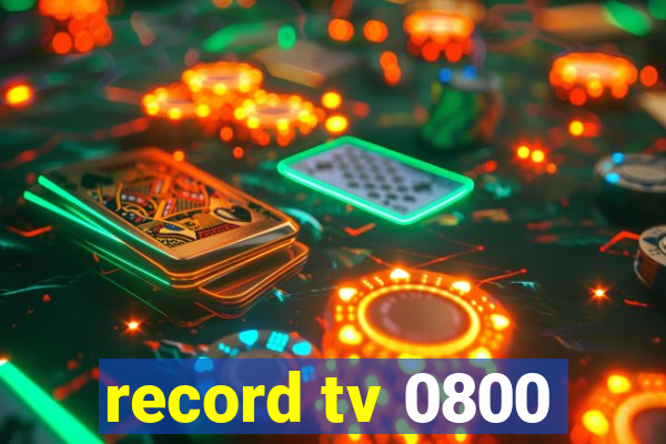 record tv 0800